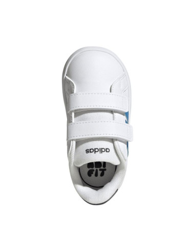 Buty dla dzieci adidas grand court 3.0 infants białe hp3536