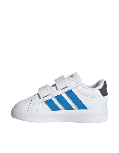 Buty dla dzieci adidas grand court 3.0 infants białe hp3536