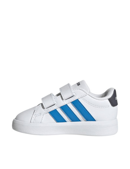 Buty dla dzieci adidas grand court 3.0 infants białe hp3536