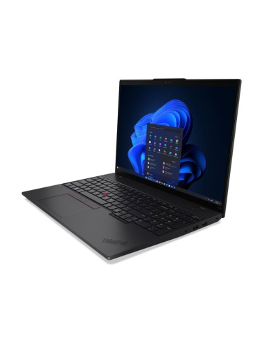 Notebook lenovo thinkpad l16 g2 16"wuxga/ultra 7 255u/16gb/ssd512gb/intel/w11 pro black 3y onsite