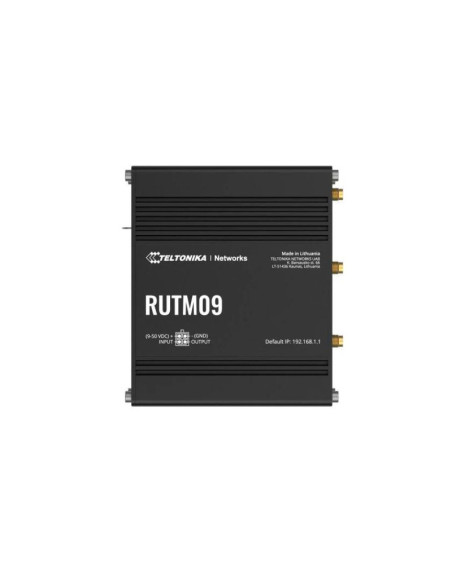 Teltonika rutm09 | router 4g lte | cat 6, 4x gbe, gnss, dual sim