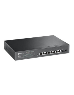 Tp-link jetstream tl-sg2210mp przełącznik sieciowy zarządzany l2/l2+ gigabit ethernet (10/100/1000) obsługa poe 1u czarny 2