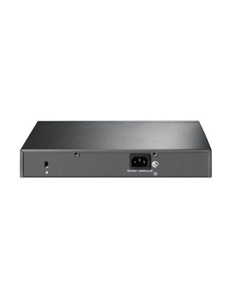Tp-link jetstream tl-sg2210mp przełącznik sieciowy zarządzany l2/l2+ gigabit ethernet (10/100/1000) obsługa poe 1u czarny