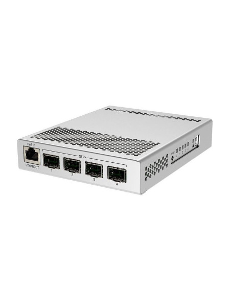 Mikrotik crs305-1g-4s+in łącza sieciowe zarządzany gigabit ethernet (10/100/1000) obsługa poe biały