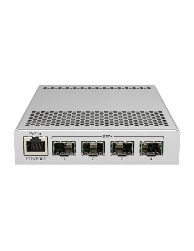 Mikrotik crs305-1g-4s+in łącza sieciowe zarządzany gigabit ethernet (10/100/1000) obsługa poe biały