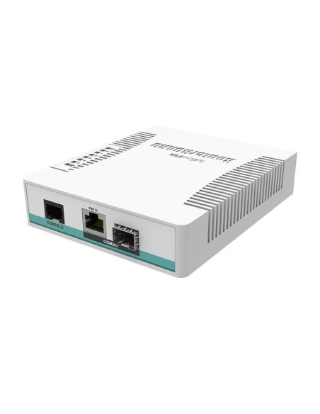 Mikrotik crs106-1c-5s łącza sieciowe gigabit ethernet (10/100/1000) obsługa poe biały