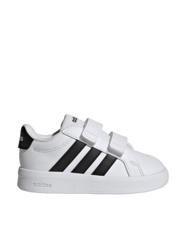 Buty dla dzieci adidas grand court 3.0 infants białe hp3534