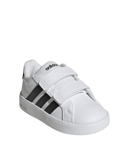 Buty dla dzieci adidas grand court 3.0 infants białe hp3534