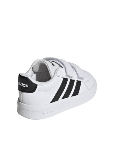 Buty dla dzieci adidas grand court 3.0 infants białe hp3534