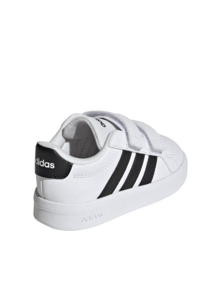 Buty dla dzieci adidas grand court 3.0 infants białe hp3534