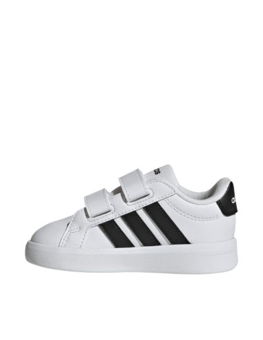 Buty dla dzieci adidas grand court 3.0 infants białe hp3534