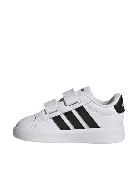 Buty dla dzieci adidas grand court 3.0 infants białe hp3534