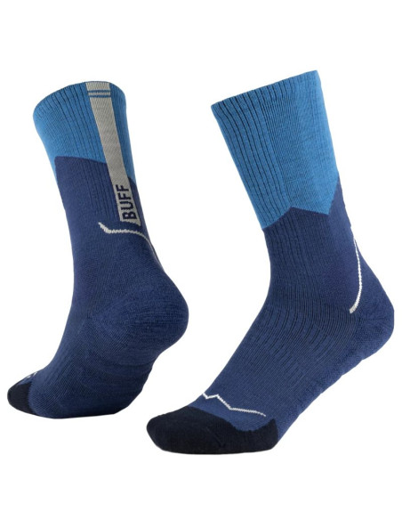 Buff merino midweight crew socks 138870707 niebieskie 36-38