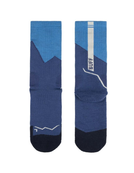 Buff merino midweight crew socks 138870707 niebieskie 36-38