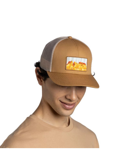 Buff explore trucker cap 137852350 pomarańczowe l/xl