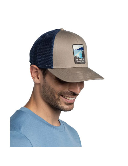 Buff explore trucker cap 13576085930 zielone l/xl