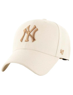 47 brand mlb new york yankees cap b-mvpsp17wbp-ntu beżowe one size