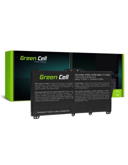 Green cell bateria hp163 ht03xl do hp 240 g7 245 g7 250 g7 255 g7, hp 14 15 17, hp pavilion 14 15 3400mah 11.4v