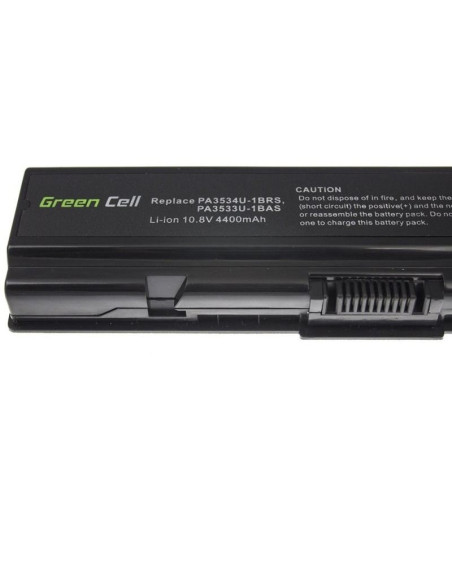 Green cell bateria ts01 do toshiba pa3534u-1brs 4400 mah 10.8v