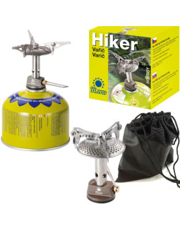 Najlżejsza kuchenka turystyczna na kartusze gazowe (zawór lub gwint) hiker 70gram 2.4kw