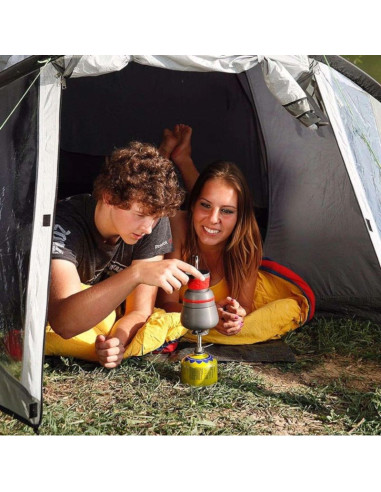 Najlżejsza kuchenka turystyczna na kartusze gazowe (zawór lub gwint) hiker 70gram 2.4kw