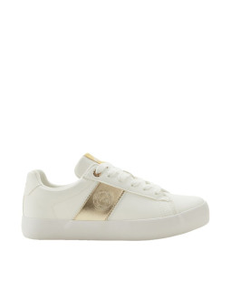 Buty damskie lee cooper biało-złote lcw-26-31-4365la