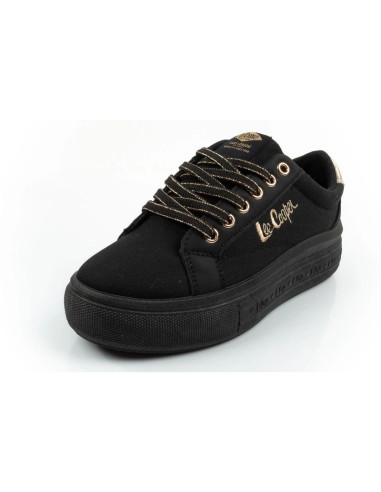 Lee cooper buty sportowe damskie trampki modne czarne wygodne