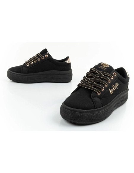 Lee cooper buty sportowe damskie trampki modne czarne wygodne