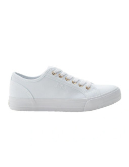 Lee cooper buty sportowe damskie trampki z tkaniny stylowe białe 2