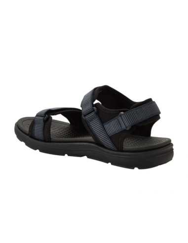 Lee cooper buty męskie sandały na rzepy na lato na plażę lekkie niebieskie czarne