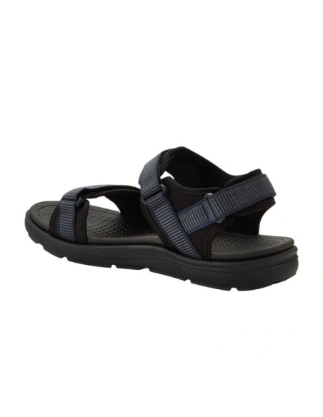 Lee cooper buty męskie sandały na rzepy na lato na plażę lekkie niebieskie czarne