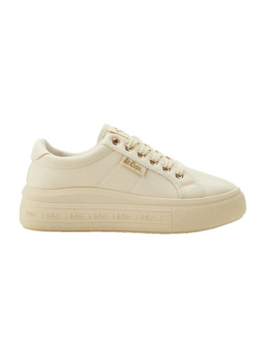 Lee cooper buty damskie sportowe trampki beżowe platforma modne