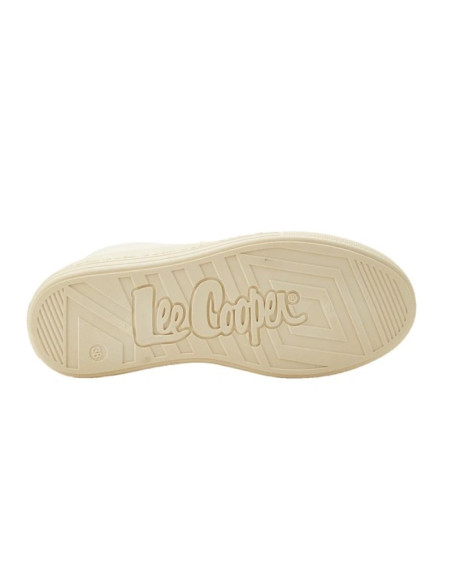 Lee cooper buty damskie sportowe trampki beżowe platforma modne