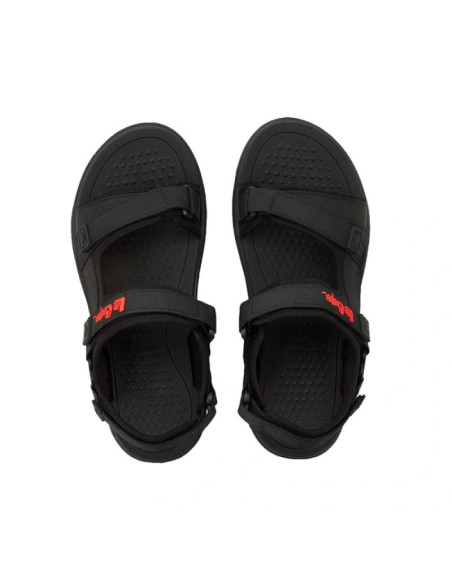 Lee cooper buty męskie sandały na rzepy na lato czarne lekkie