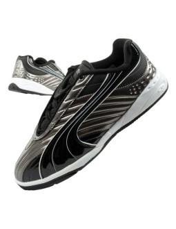 Puma buty sportowe sneakersy dziecięce v-s2 goalgetter modne srebrne