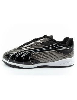 Puma buty sportowe sneakersy dziecięce v-s2 goalgetter modne srebrne 2