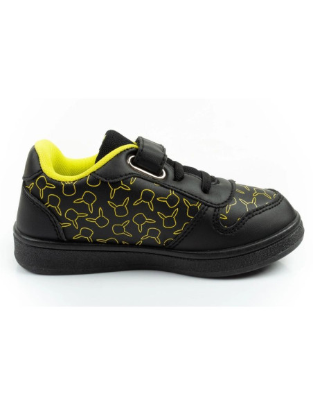 Leomil buty sportowe dziecięce sneakersy pokemon lekkie na rzep czarne