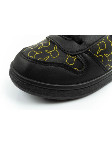 Leomil buty sportowe dziecięce sneakersy pokemon lekkie na rzep czarne