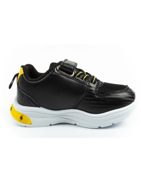 Leomil buty sportowe dziecięce sneakersy pokemon lekkie na rzep led czarne żółte
