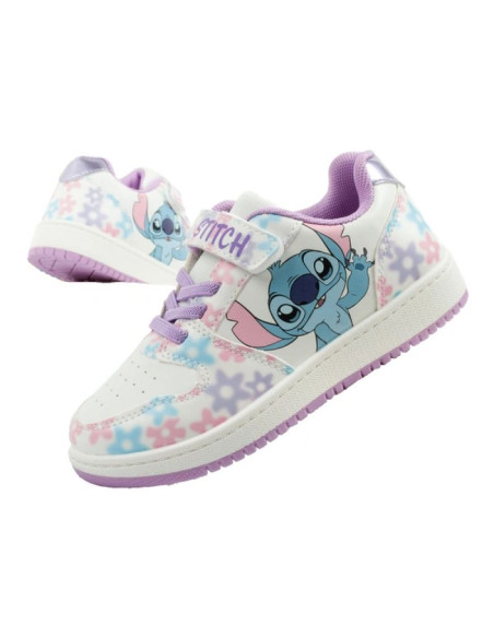 Leomil buty sportowe dziecięce sneakersy stitch wygodne lekkie na rzep