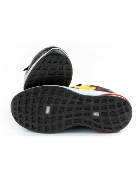 Leomil buty sportowe dziecięce sneakersy pokemon lekkie na rzep led czarne