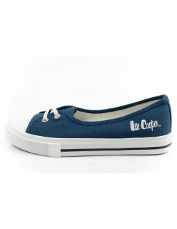 Lee cooper buty trampki damskie sportowe niebieskie wsuwane baleriny 2