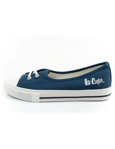 Lee cooper buty trampki damskie sportowe niebieskie wsuwane baleriny