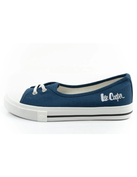 Lee cooper buty trampki damskie sportowe niebieskie wsuwane baleriny