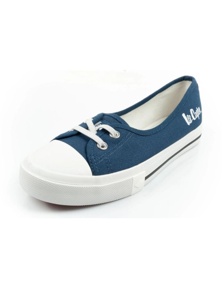 Lee cooper buty trampki damskie sportowe niebieskie wsuwane baleriny