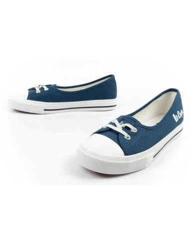 Lee cooper buty trampki damskie sportowe niebieskie wsuwane baleriny