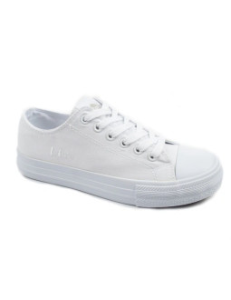 Lee cooper buty sportowe damskie trampki modne białe wygodne
