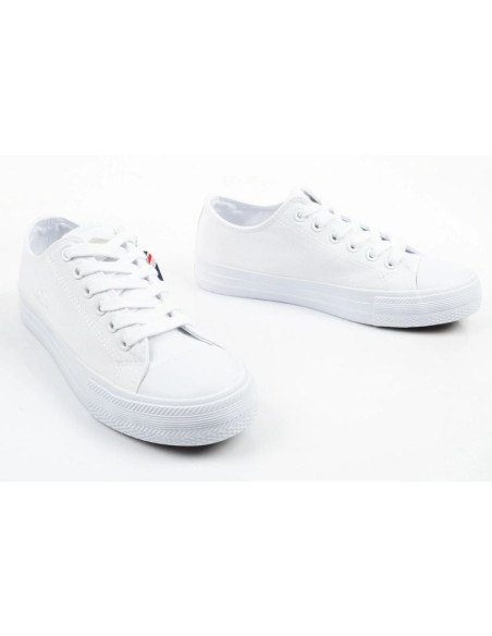 Lee cooper buty sportowe damskie trampki modne białe wygodne