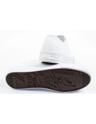 Lee cooper buty sportowe damskie trampki modne białe wygodne