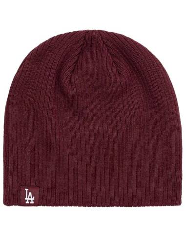 New era skully los angeles dodgers hat 60691106 bordowe one size